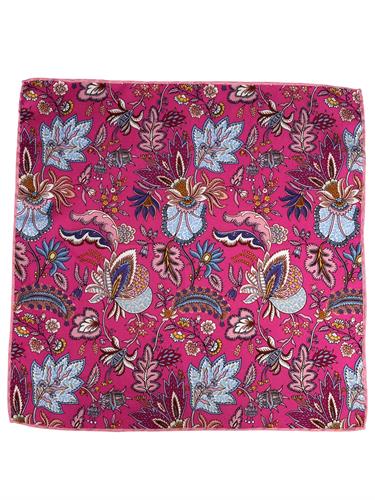 POCHETTE 33X33 100%SETA ORLO A MANO