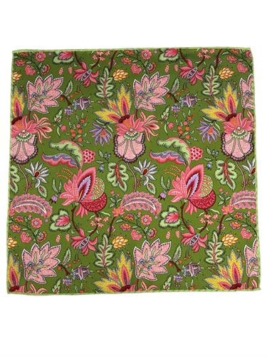 POCHETTE 33X33 100%SETA ORLO A MANO