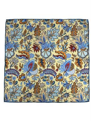 POCHETTE 33X33 100%SETA ORLO A MANO