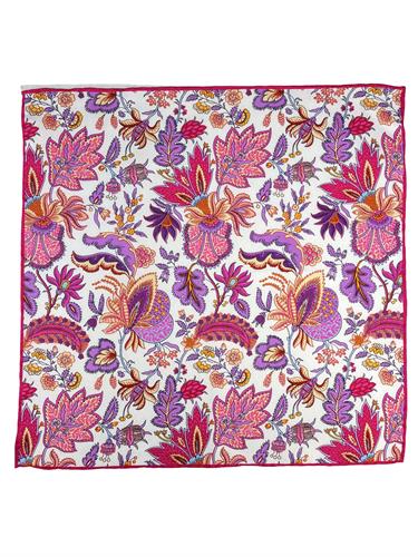 POCHETTE 33X33 100%SETA ORLO A MANO