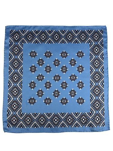 POCHETTE 33X33 100%SETA ORLO A MANO