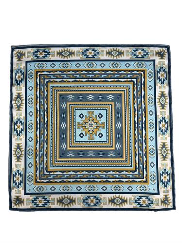 POCHETTE 33X33 100%SETA ORLO A MANO