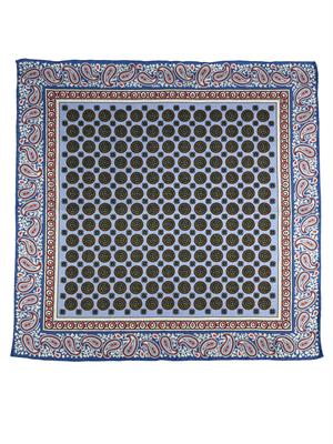 POCHETTE 33X33 100%SETA ORLO A MANO