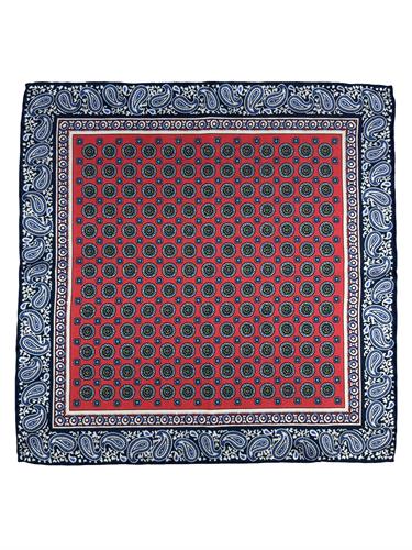 POCHETTE 33X33 100%SETA ORLO A MANO