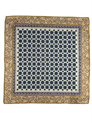 POCHETTE 33X33 100%SETA ORLO A MANO