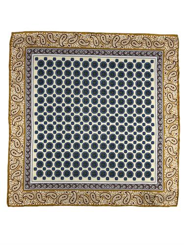 POCHETTE 33X33 100%SETA ORLO A MANO