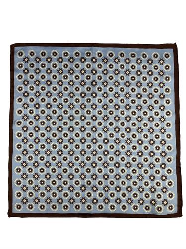 POCHETTE 33X33 100%SETA ORLO A MANO