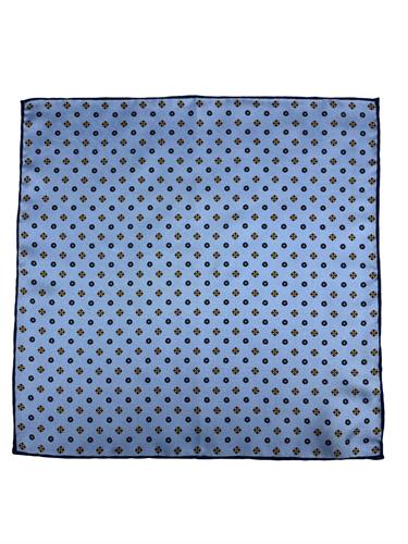 POCHETTE 33X33 100%SETA ORLO A MANO