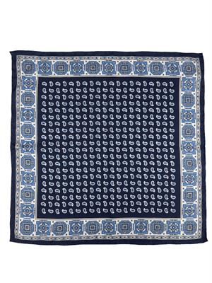 POCHETTE 33X33 100%SETA ORLO A MANO