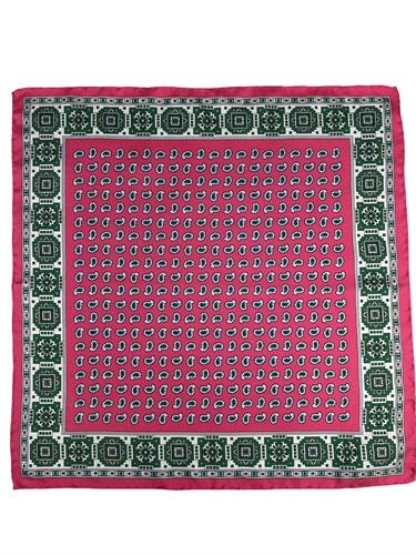 POCHETTE 33X33 100%SETA ORLO A MANO