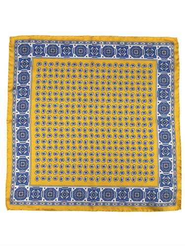 POCHETTE 33X33 100%SETA ORLO A MANO