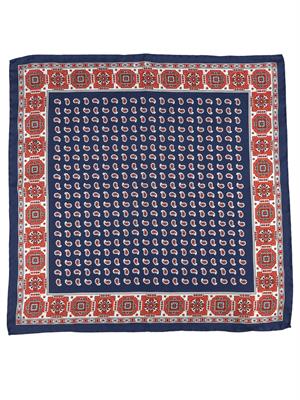 POCHETTE 33X33 100%SETA ORLO A MANO