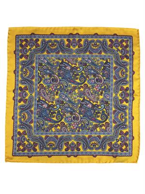 POCHETTE 33X33 100%SETA ORLO A MANO