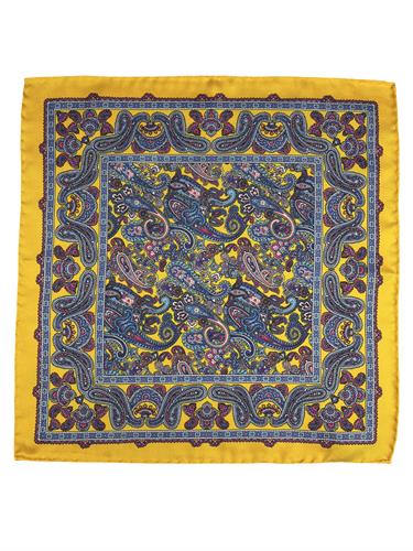 POCHETTE 33X33 100%SETA ORLO A MANO