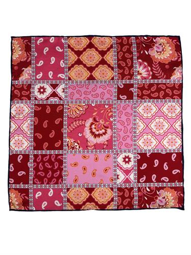 POCHETTE 33X33 100%SETA ORLO A MANO