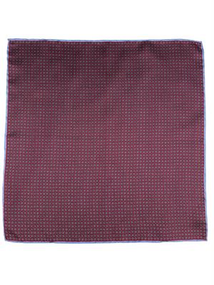 POCHETTE 33X33 100%SETA ORLO A MANO