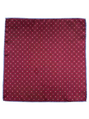 POCHETTE 33X33 100%SETA ORLO A MANO