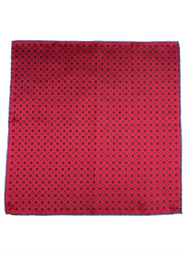 POCHETTE 33X33 100%SETA ORLO A MANO