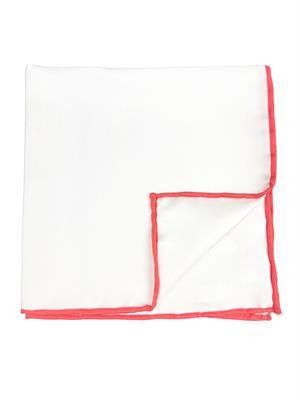 POCHETTE 33X33 100%SETA ORLO A MANO