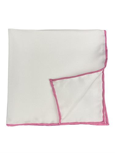 POCHETTE 33X33 100%SETA ORLO A MANO