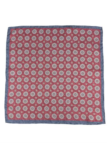 POCHETTE 45X45 100% SETA ORLO A MANO