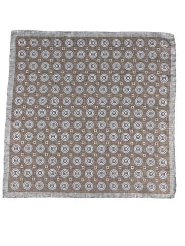 POCHETTE 45X45 100% SETA ORLO A MANO