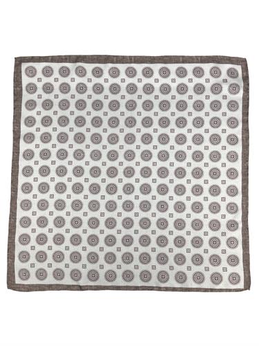 POCHETTE 45X45 100% SETA ORLO A MANO