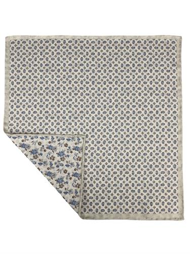 POCHETTE 45X45 100% SETA ORLO A MANO