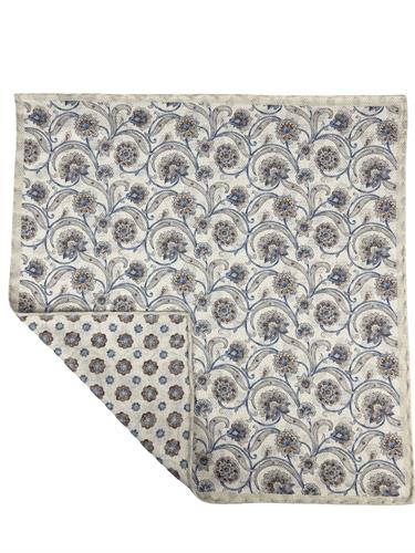 POCHETTE 45X45 100% SETA ORLO A MANO