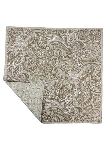 POCHETTE 45X45 100% SETA ORLO A MANO