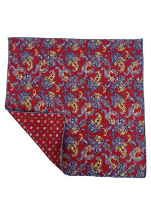 POCHETTE 45X45 100% SETA ORLO A MANO