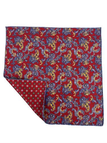 POCHETTE 45X45 100% SETA ORLO A MANO