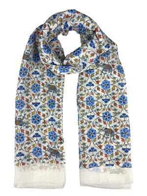 SCIARPA IBIZA 70%COTONE 30%LINO 70X195