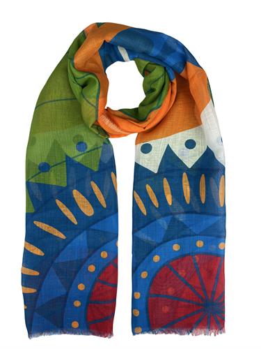 SCIARPA IBIZA 70%COTONE 30%LINO 70X195