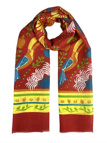 SCIARPA IBIZA 70%COTONE 30%LINO 70X195