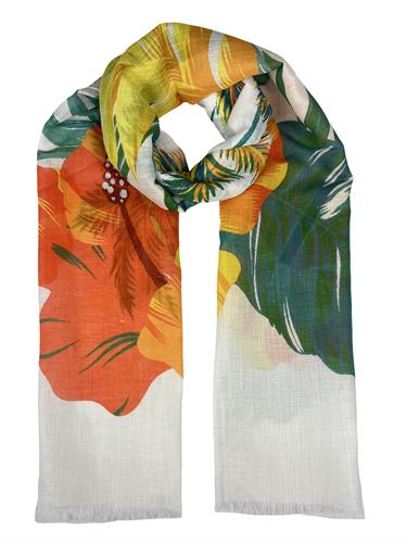 SCIARPA IBIZA 70%COTONE 30%LINO 70X195