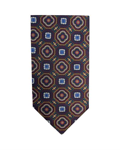 CRAVATTA BISHOP 100% SETA STAMPA