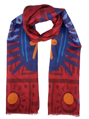 SCIARPA IBIZA 70%COTONE 30%LINO 70X195