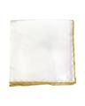 POCHETTE 33X33 100%SETA ORLO A MANO