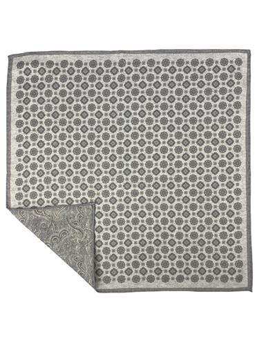 POCHETTE DOUBLE FACE 45X45 70%SETA 30%COTONE