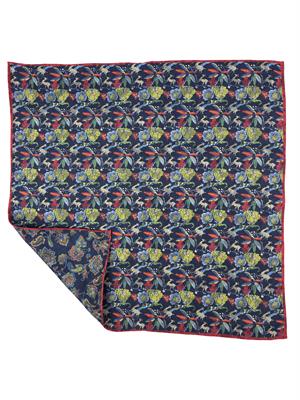 POCHETTE 45X45 100% SETA ORLO A MANO