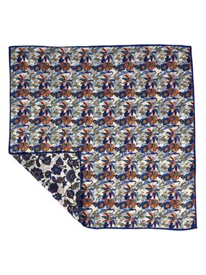 POCHETTE 45X45 100% SETA ORLO A MANO