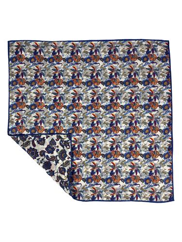POCHETTE 45X45 100% SETA ORLO A MANO