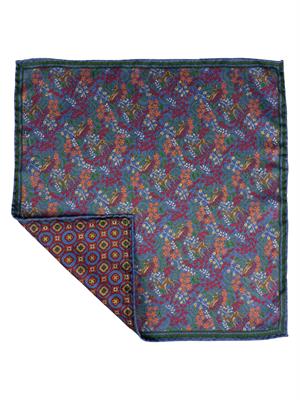 POCHETTE 33X33 100%SETA ORLO A MANO
