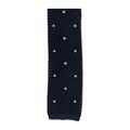 CRAVATTA TRICOT POIS A MANO 100%SETA