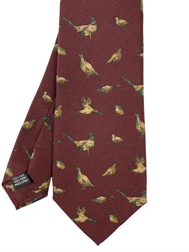 CRAVATTA BISHOP 100% SETA STAMPA