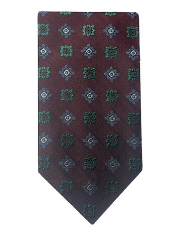 CRAVATTA DANDY 100%SETA JACQUARD