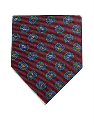 CRAVATTA BISHOP 100% SETA STAMPA