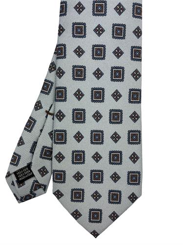 CRAVATTA BISHOP 100% SETA STAMPA