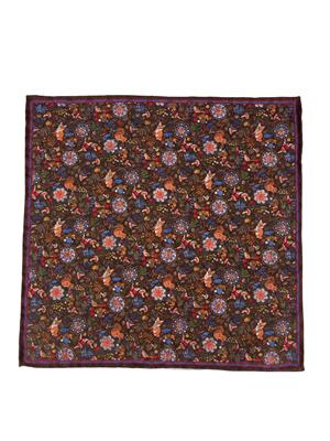 POCHETTE 33X33 100%SETA ORLO A MANO